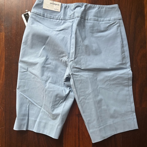 Peck & Peck Women’s Blue City Shorts Size 8 Tummy Control NWT - Picture 3 of 4